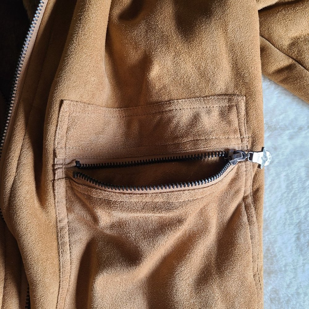 T. Shearling Reportage R.G.A. Italy Style coat 🤎 - Picture 4 of 16